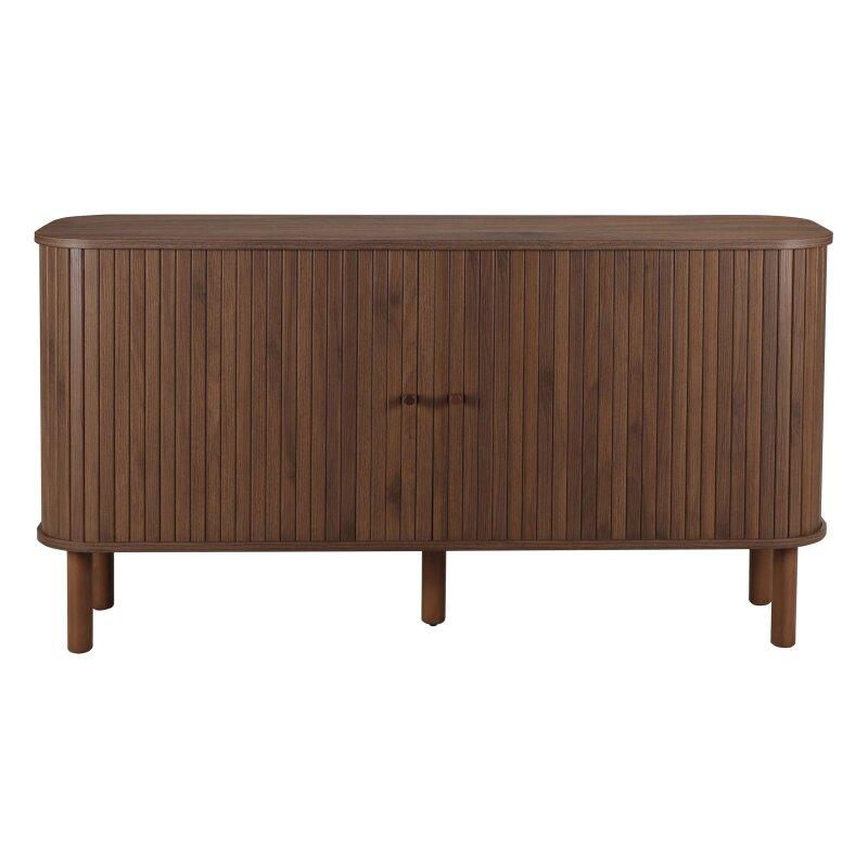 Aparador efecto madera 2 puertas 140 cm