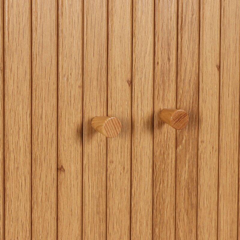 Aparador efecto madera 2 puertas 140 cm (6/8)