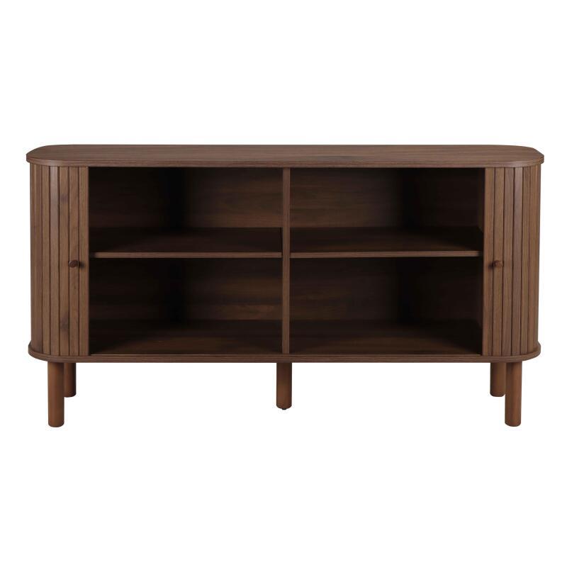 Aparador efecto madera 2 puertas 140 cm