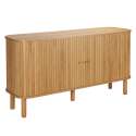 Aparador efecto madera 2 puertas 140 cm