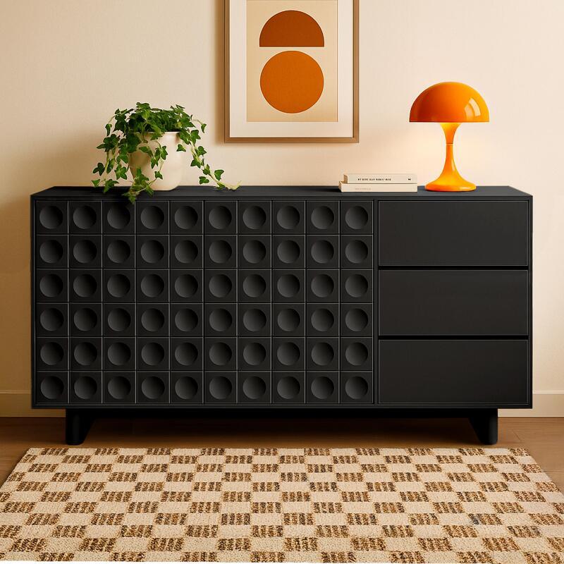 Aparador liso 2 puertas 160 cm