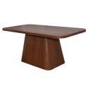 Mesa de comedor efecto madera FSC® MIX para 4 personas