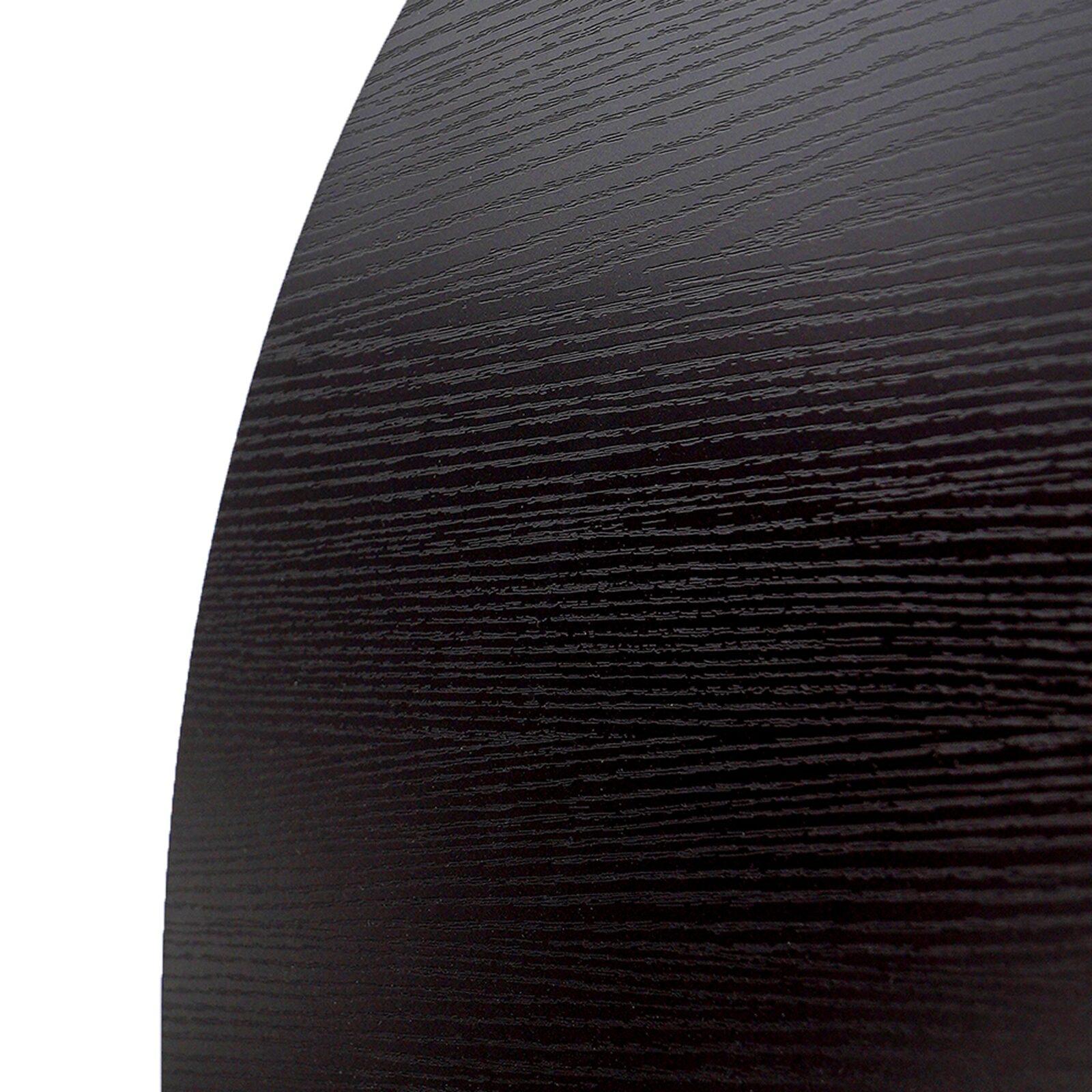 Mesa de centro efecto madera ovalada 120x70x35 cm