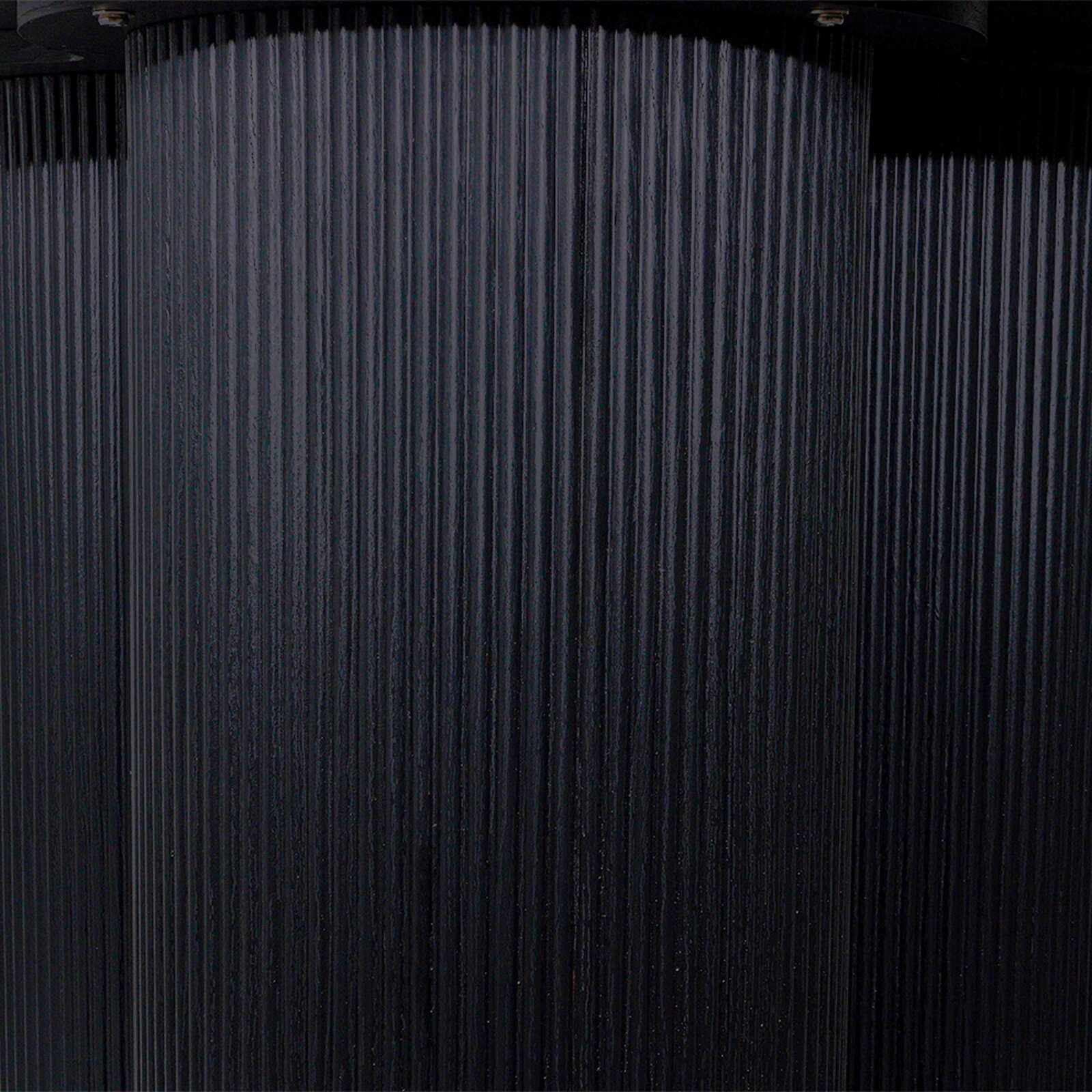 Mesa de comedor redonda efecto madera para 4 personas