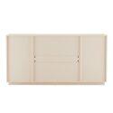 Aparador liso con 4 puertas, 160 cm
