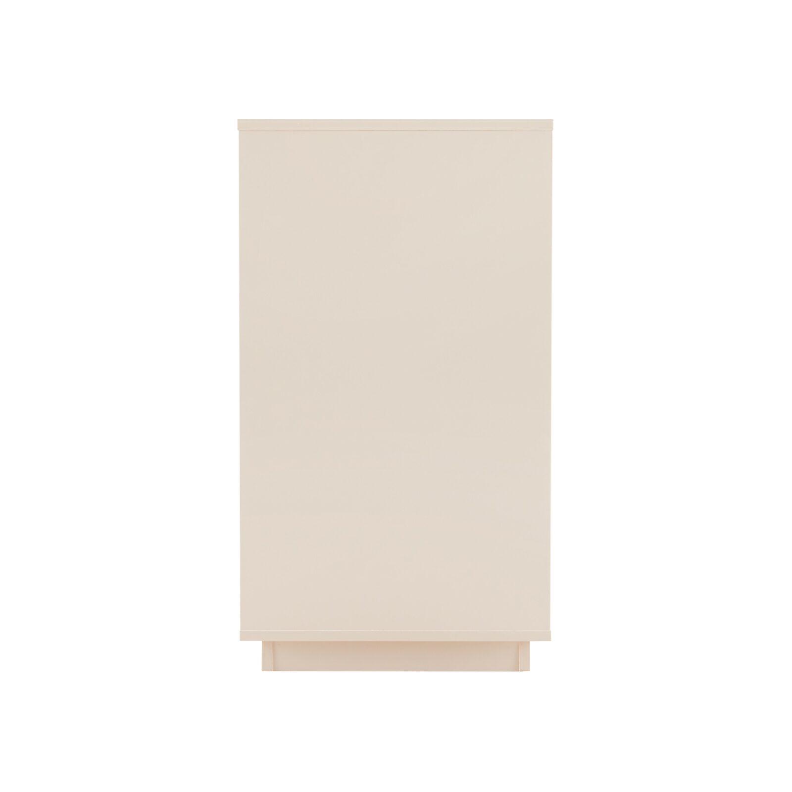 Aparador liso con 4 puertas, 160 cm