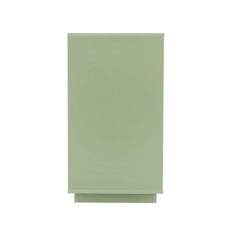 Aparador liso con 4 puertas, 160 cm