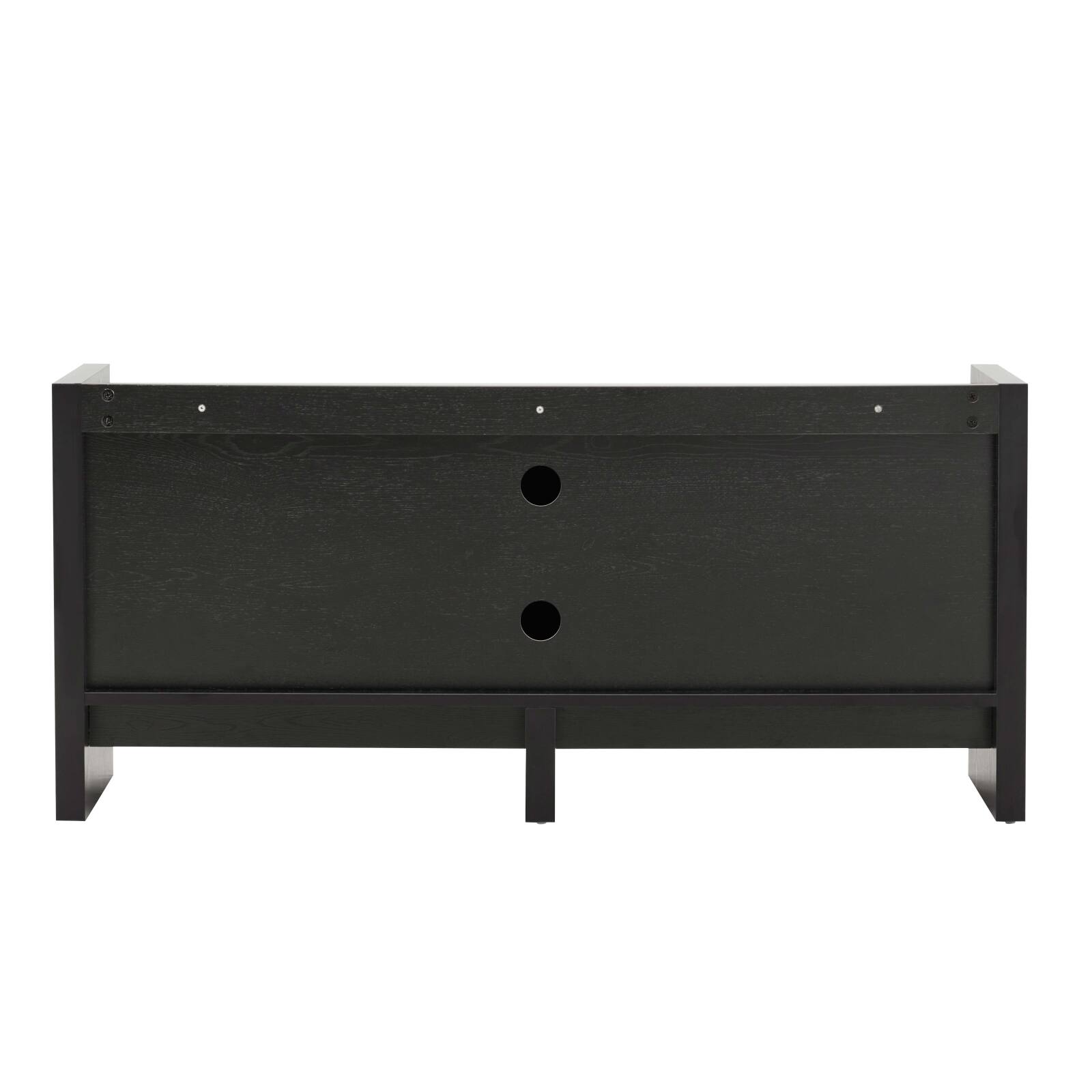 Mueble de TV con efecto madera de 120 cm y un diseño elegante.