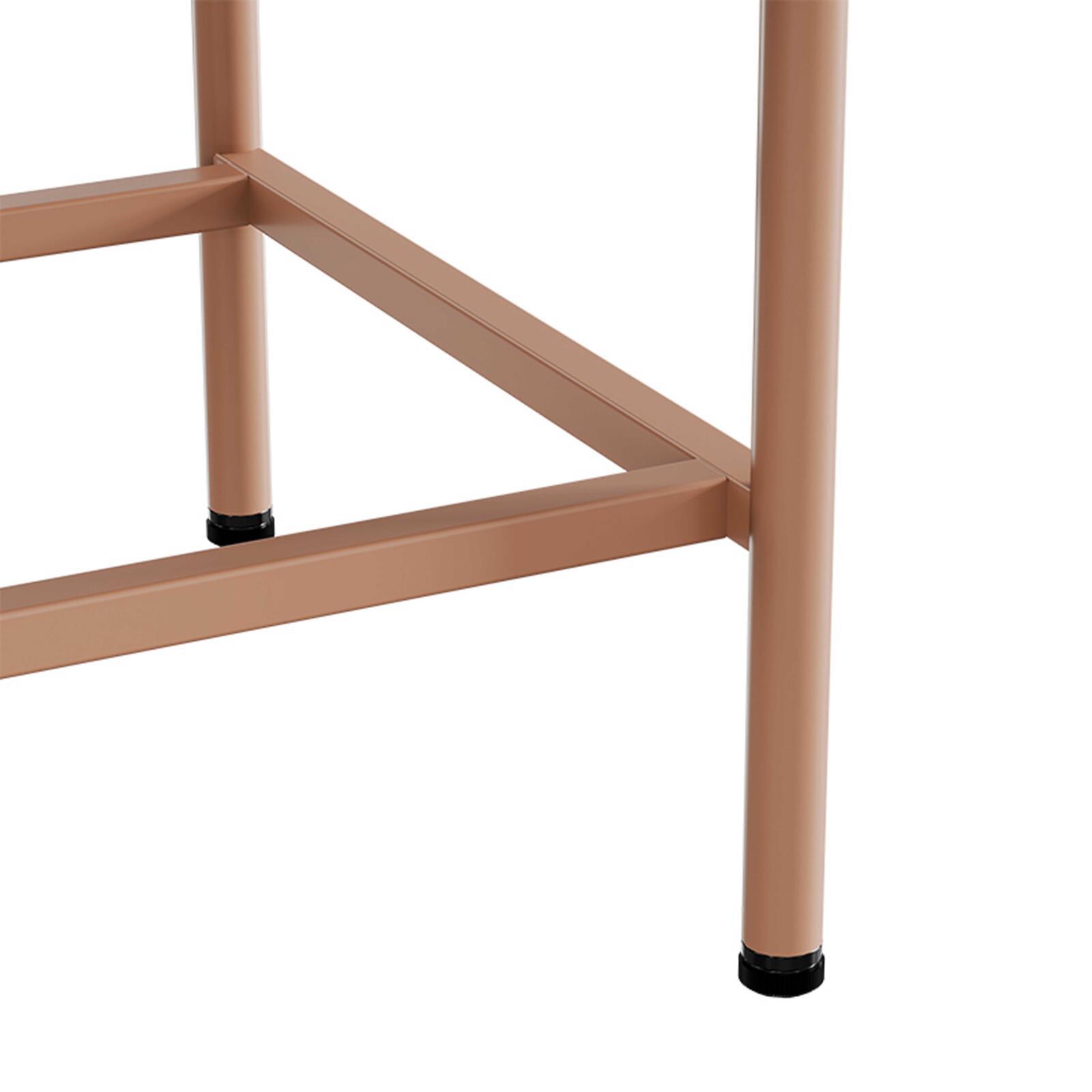 Aparador de metal y cristal 3 puertas 120 cm