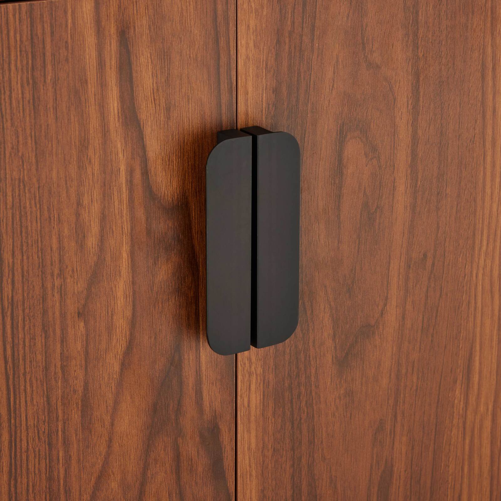 Aparador efecto madera 4 puertas 160 cm