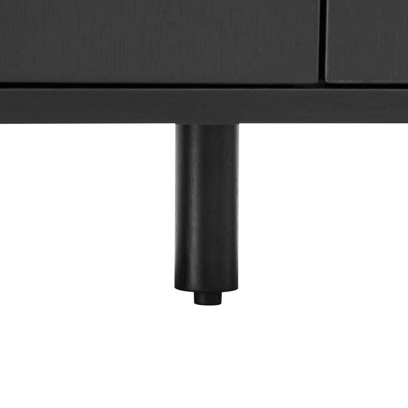 Aparador efecto madera 4 puertas 160 cm (5/7)