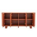Aparador naranja 4 puertas 160 cm