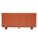 Aparador naranja 4 puertas 160 cm