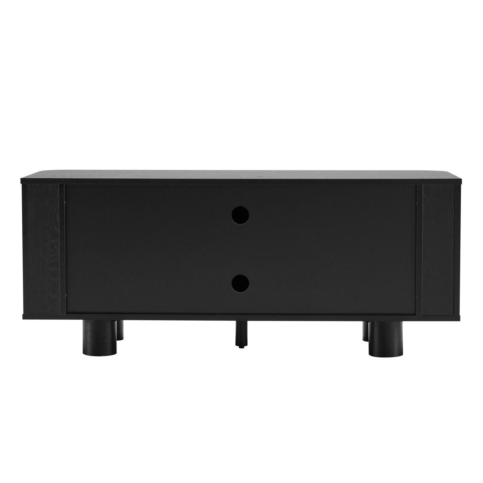 Mueble TV efecto madera 120 cm estilo escandinavo