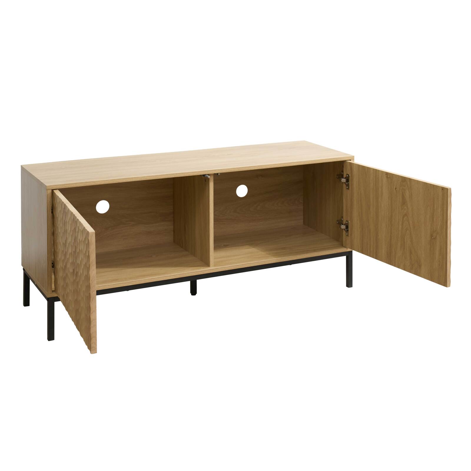 Mueble TV 120 cm efecto madera