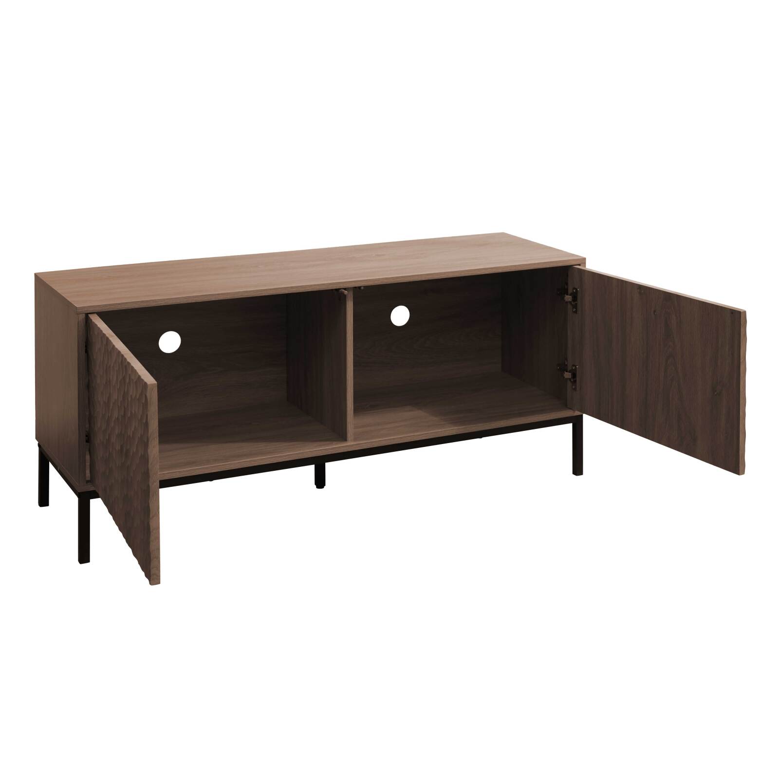 Mueble TV 120 cm efecto madera