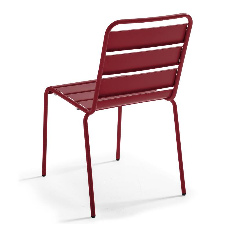 Silla de jardín de metal