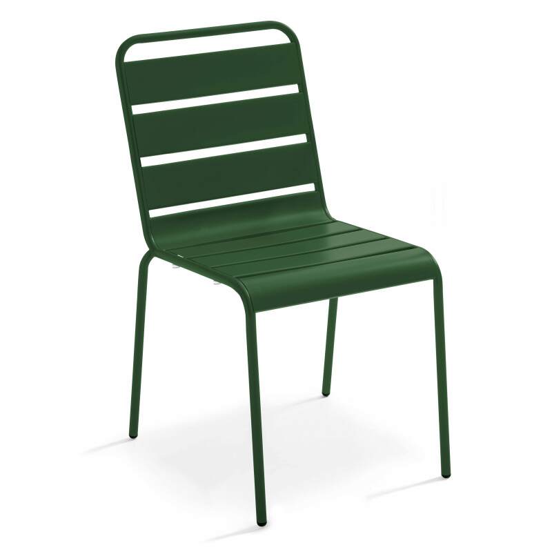 Silla de jardín de metal