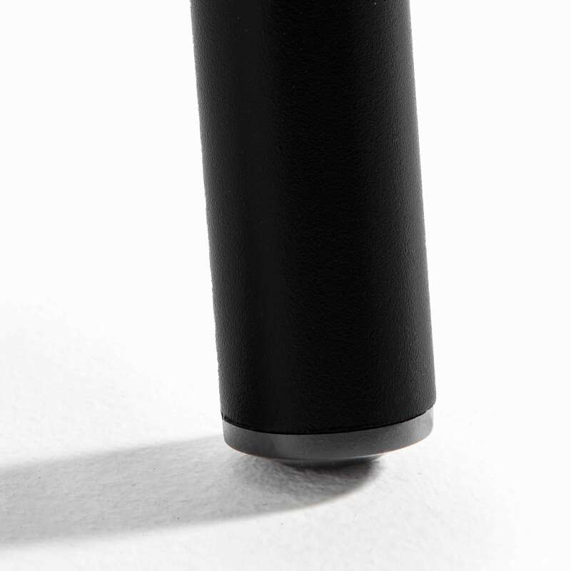 Mesa de jardín cuadrada de metal 4 personas 70x70 cm (3/5)