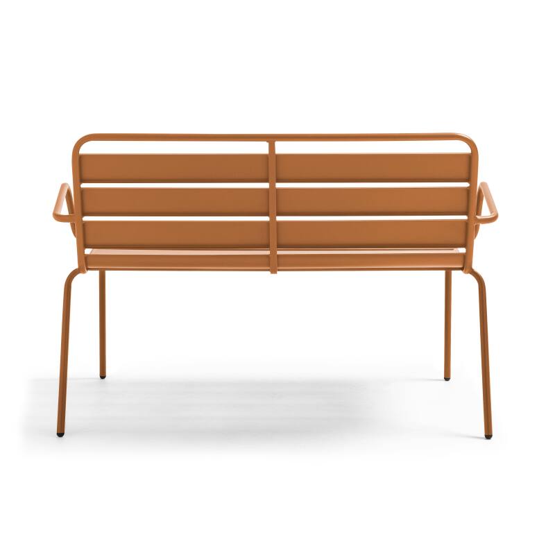 Banco de jardín de metal