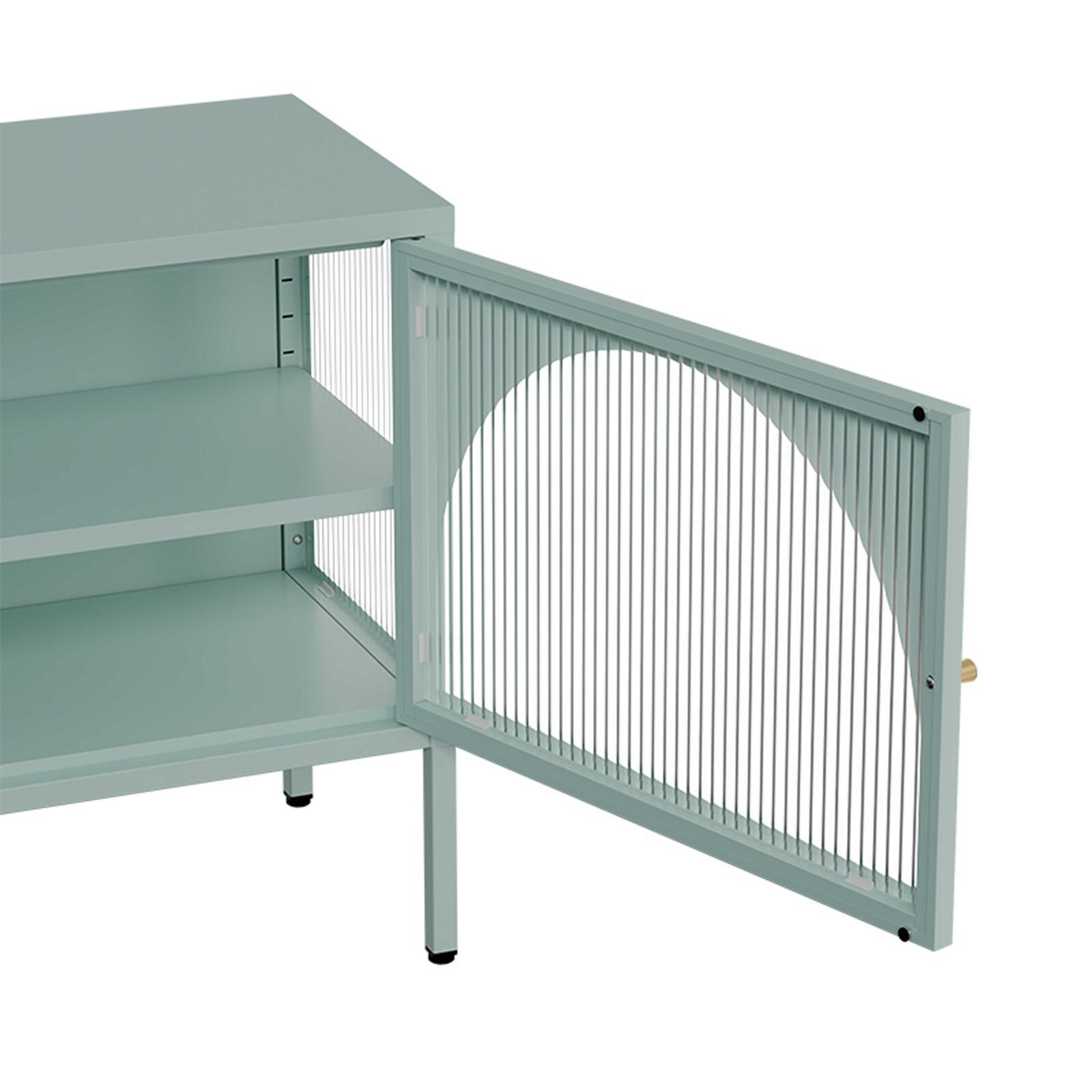 Mueble TV 115cm de metal de estilo moderno