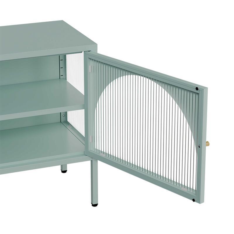 Mueble TV 115cm de metal de estilo moderno