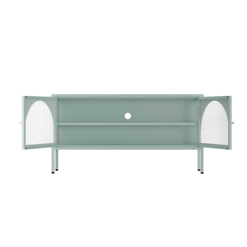 Mueble TV 115cm de metal de estilo moderno