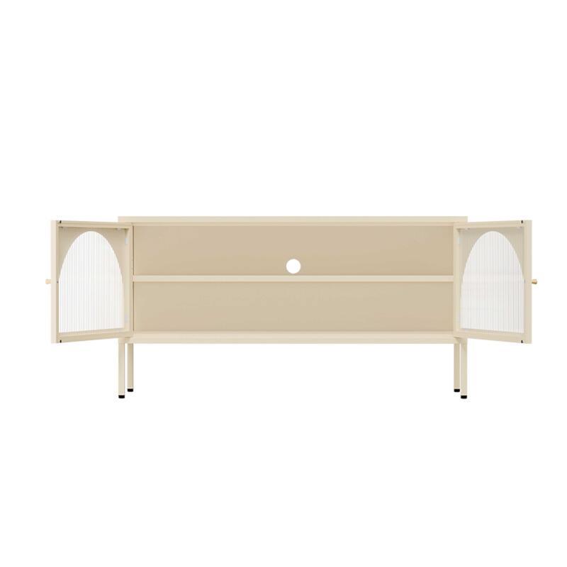 Mueble TV 115cm de metal de estilo moderno (3/9)