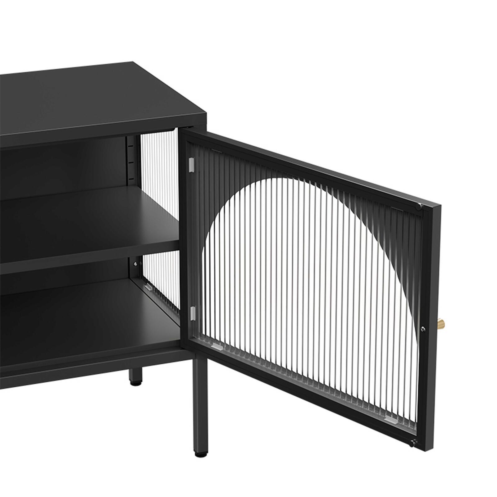 Mueble TV 115cm de metal de estilo moderno
