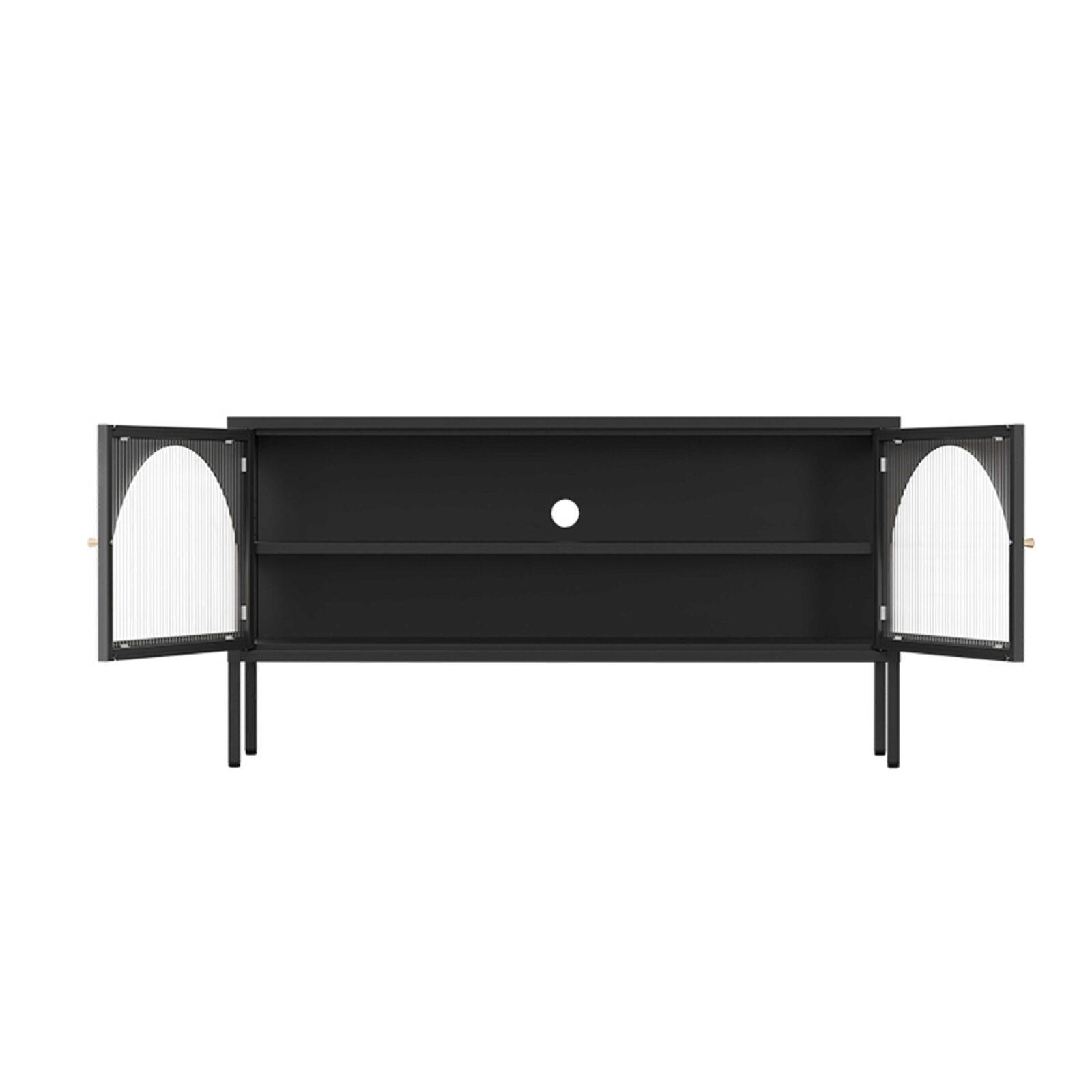 Mueble TV 115cm de metal de estilo moderno