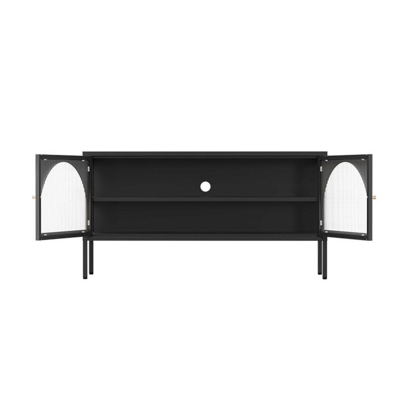 Mueble TV 115cm de metal de estilo moderno (3/8)