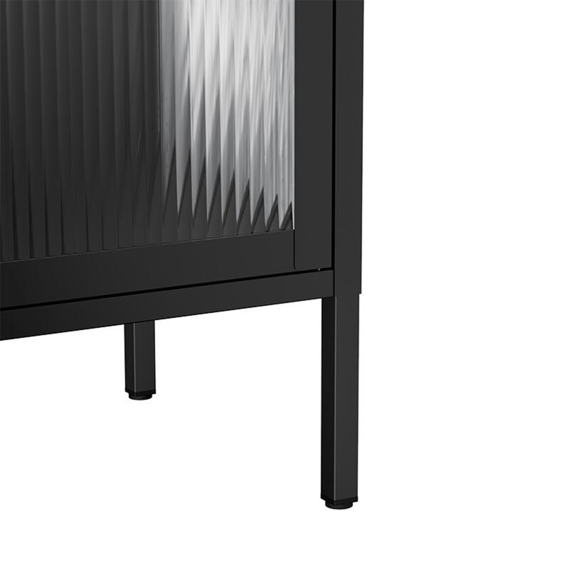 Aparador de metal 3 puertas 140 cm