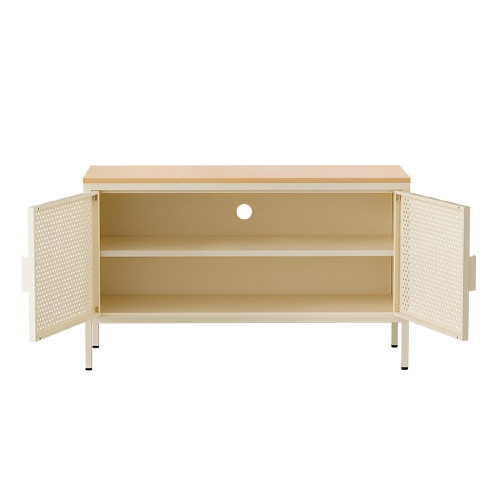 Aparador de metal 2 puertas 100 cm