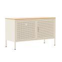 Aparador de metal 2 puertas 100 cm