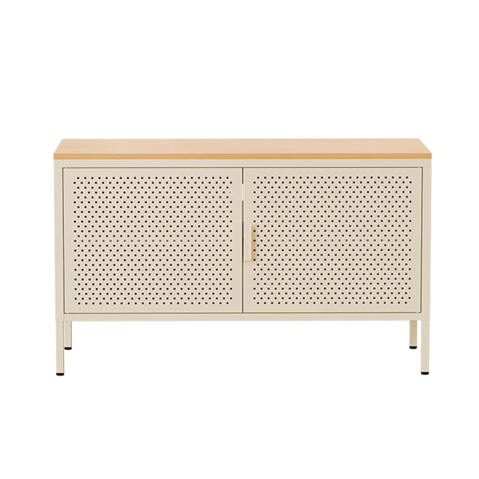 Aparador de metal 2 puertas 100 cm