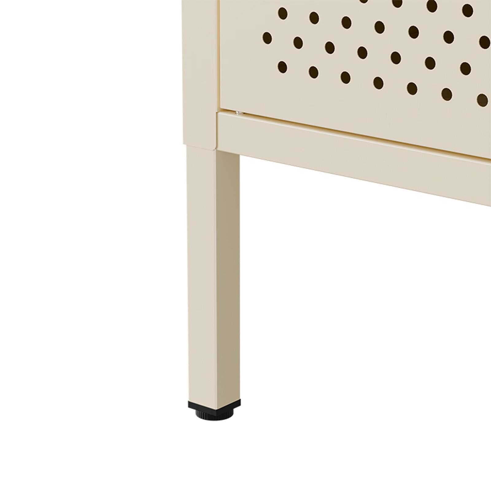 Aparador de metal 2 puertas 100 cm