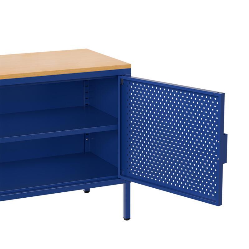 Aparador de metal 2 puertas 100 cm (5/8)