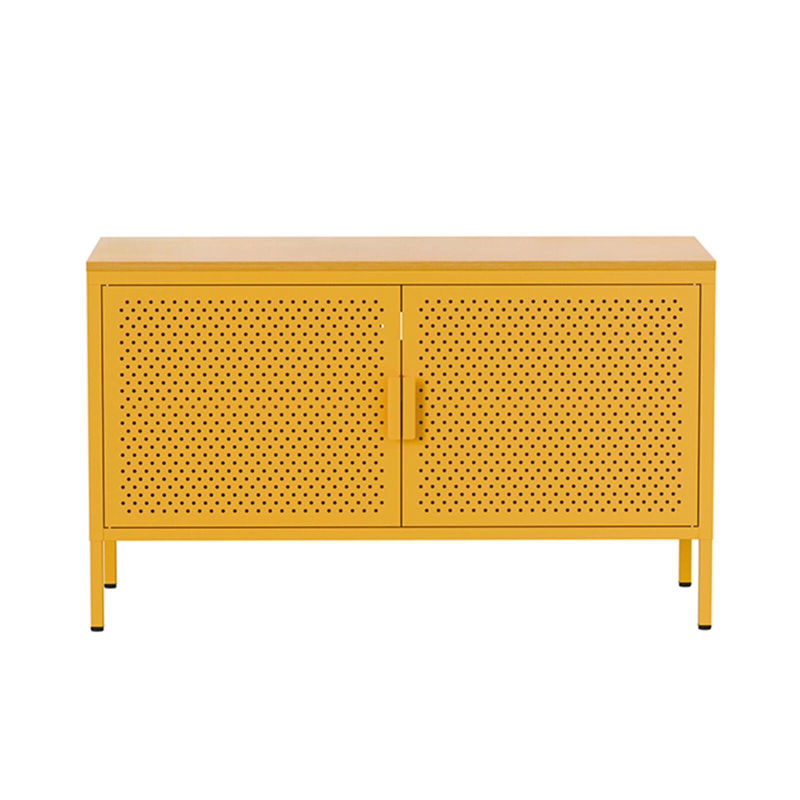 Aparador de metal 2 puertas 100 cm