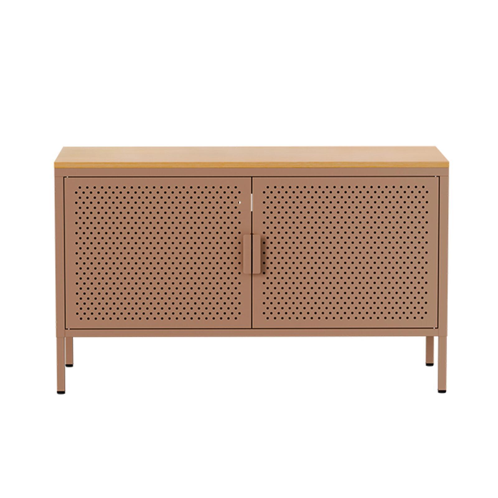 Aparador de metal 2 puertas 100 cm