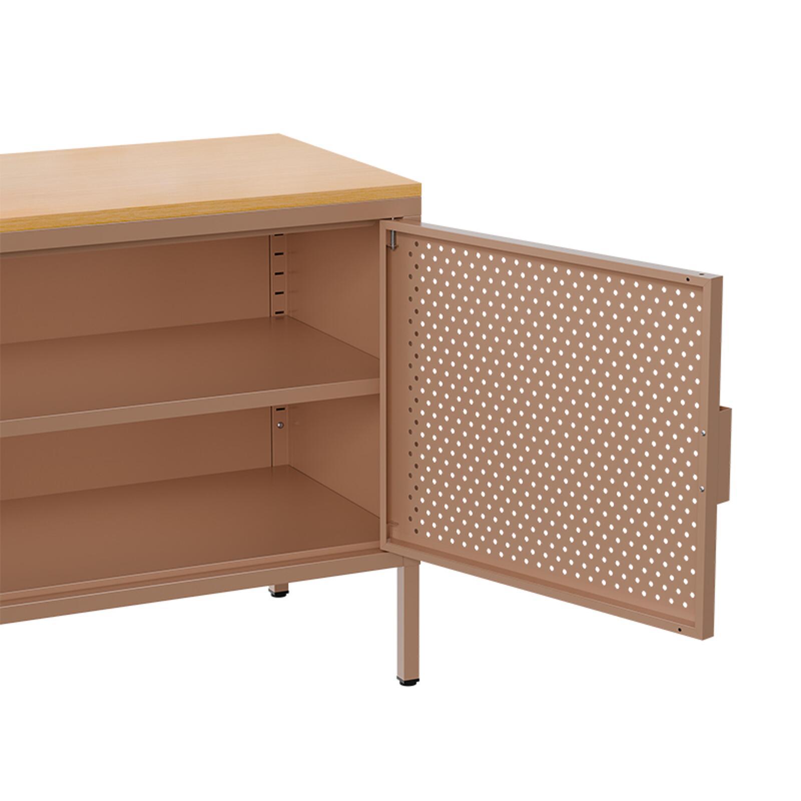 Aparador de metal 2 puertas 100 cm