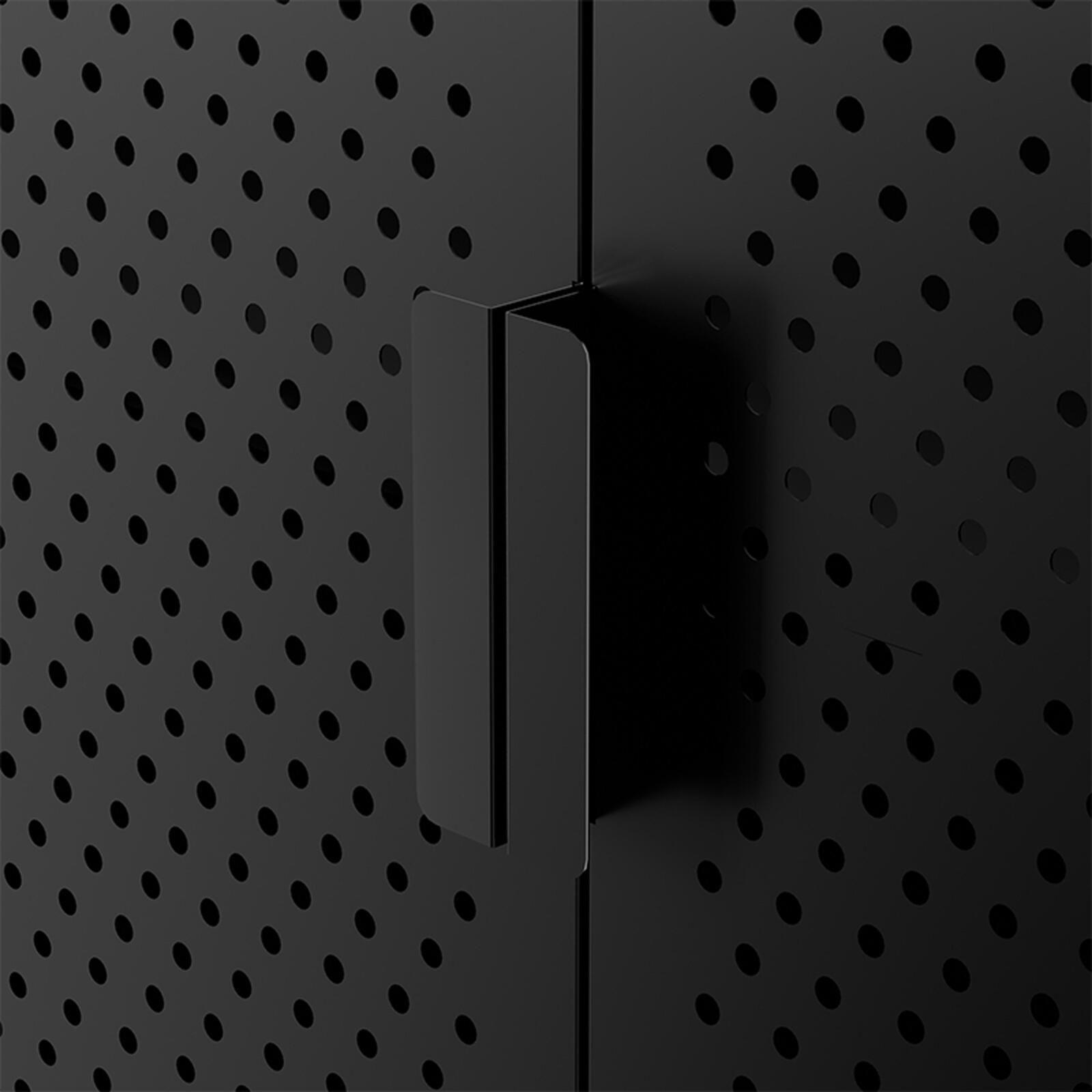 Aparador de metal 2 puertas 100 cm