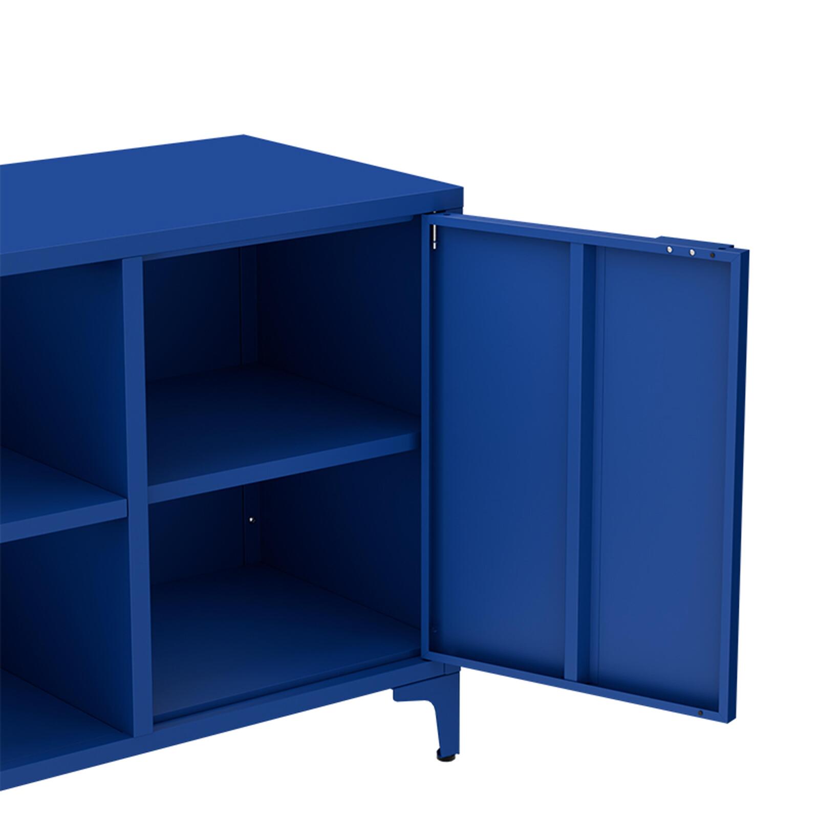 Aparador de metal 2 puertas 120 cm