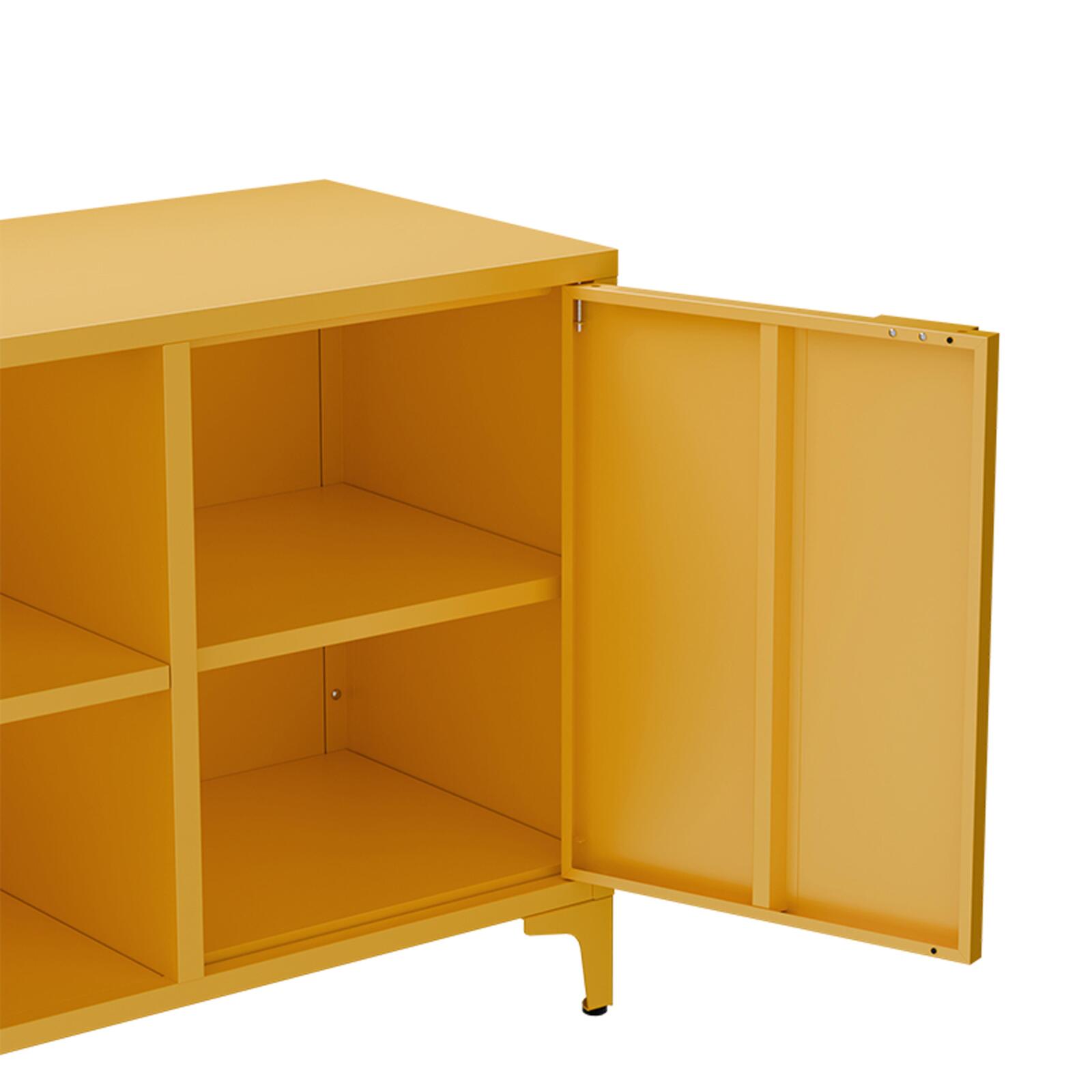 Aparador de metal 2 puertas 120 cm