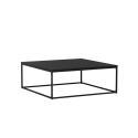 Mesa de centro de metal cuadrada 120x40 cm