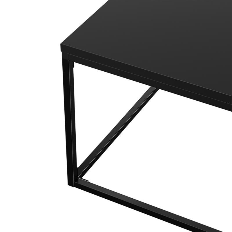 Mesa de centro de metal cuadrada 120x40 cm (3/5)