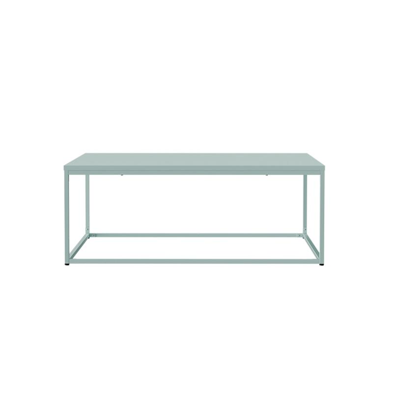 Mesa de centro de metal cuadrada 120x40 cm (3/8)