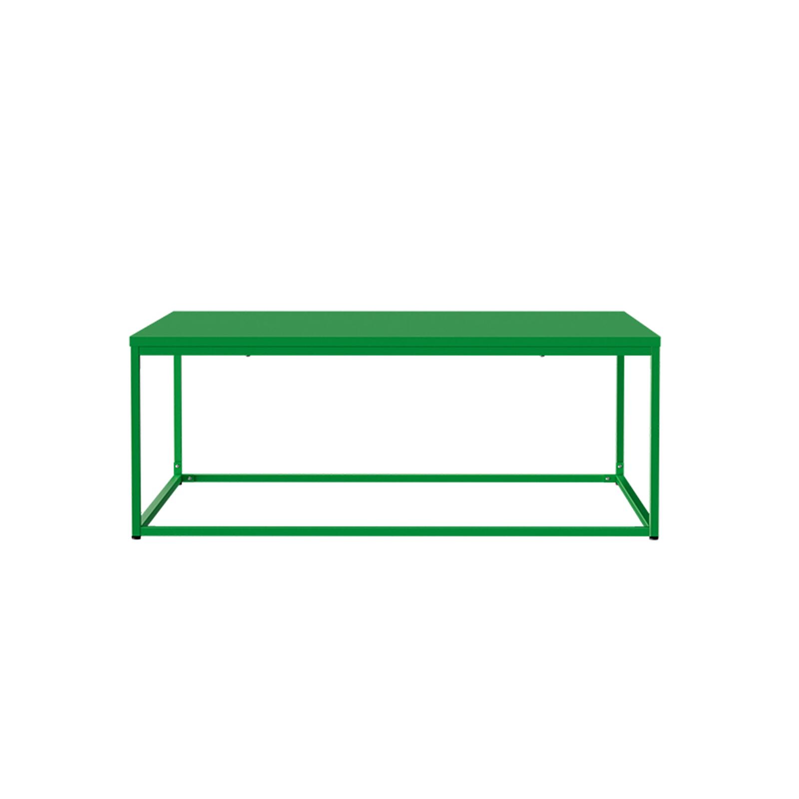 Mesa de centro de metal cuadrada 120x40 cm