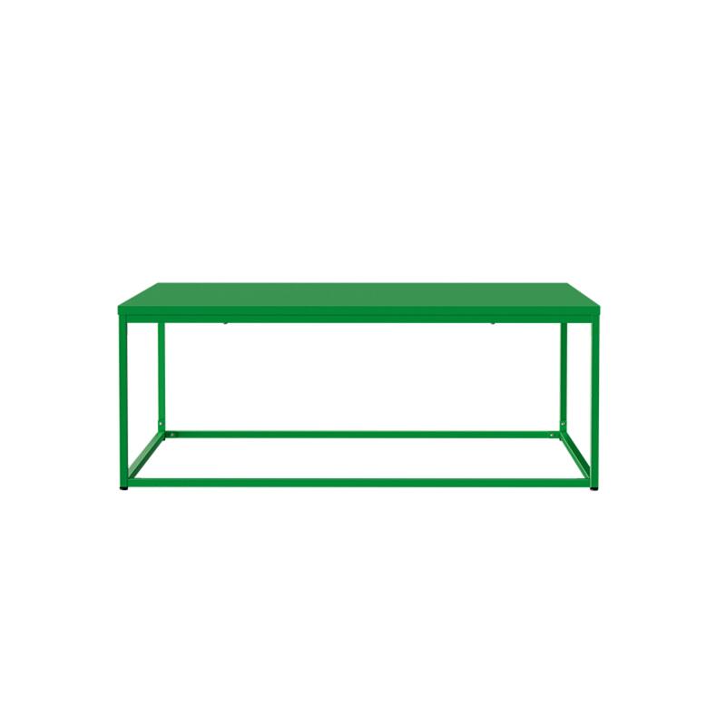Mesa de centro de metal cuadrada 120x40 cm (3/7)