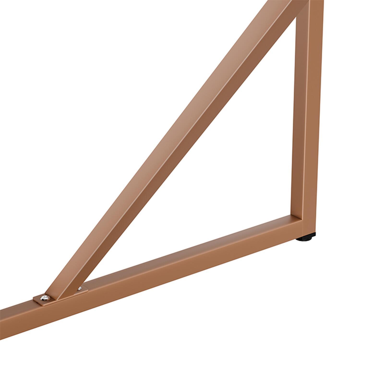 Mesa de comedor de metal 4 personas