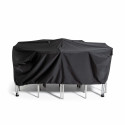 Funda para mesa de jardín negra 170 x 110 cm